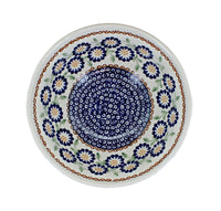 Peach Blossom Cereal/Soup Bowl Polish Pottery