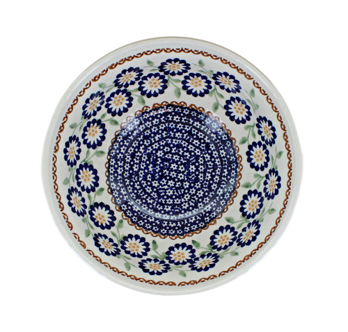 Peach Blossom Cereal/Soup Bowl Polish Pottery