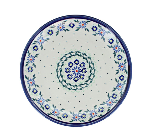Petite Bouquet Dessert Plate Polish Pottery