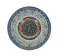 Periwinkle Cereal/Soup Bowl Polish Pottery