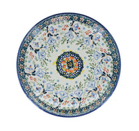 Periwinkle Dessert Plate Polish Pottery