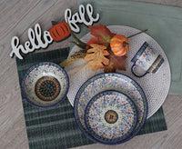 Periwinkle Dessert Plate Polish Pottery