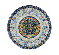 Periwinkle Soup Plate Polish Pottery