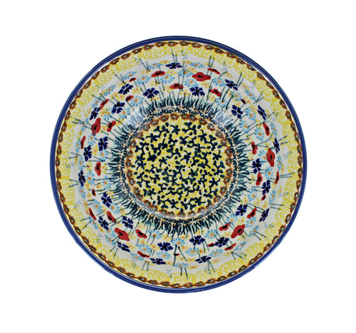 Prairie Garden Cereal/Soup Bowl Polish Pottery