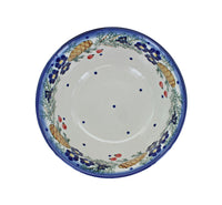 Pinecone Cereal/Soup Bowl Polish Pottery