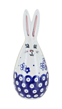 Polish Pottery Daisy Dot small bunny figurine