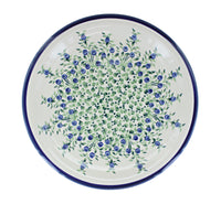 Porcelain Vine Dinner Plate Polish Pottery