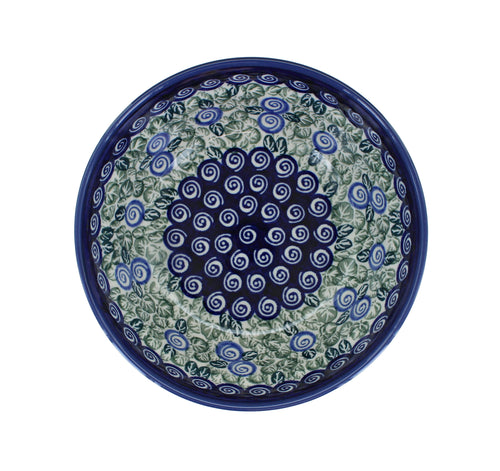 Seaside Swirl Cereal/Soup Bowl Polish Pottery