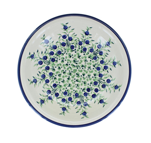 Porcelain Vine Soup Plate Polish Pottery
