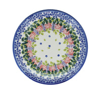 Roses Are Red Dessert Plate Polish Pottery