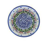 Roses Are Red Dessert Bowl Polish Pottery