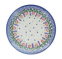 Roses Are Red Dinner Plate Polish Pottery
