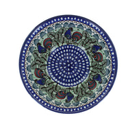 Rooster Row Cereal/Soup Bowl Polish Pottery