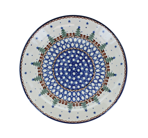 Rustic Pines Dessert Plate Polish Pottery