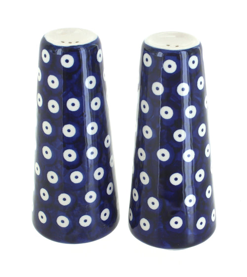 Polish Pottery Dots Salt & Pepper Shakers