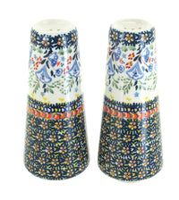 Polish Pottery Periwinkle Salt & Pepper Shakers