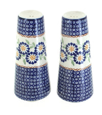 Polish Pottery Peach Blossom Salt & Pepper Shakers
