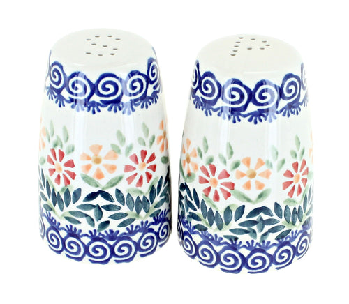 Polish Pottery Garden Bouquet Salt & Pepper Shaker