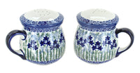 Polish Pottery Brienna Salt & Pepper Shakers with Handles