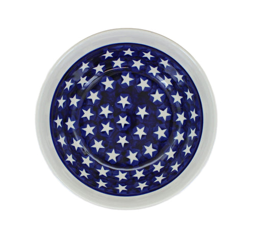 Stars & Stripes Cereal/Soup Bowl Polish Pottery