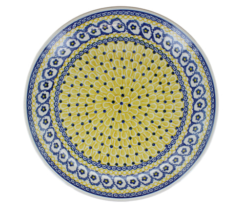 Saffron Dinner Plate Polish Pottery