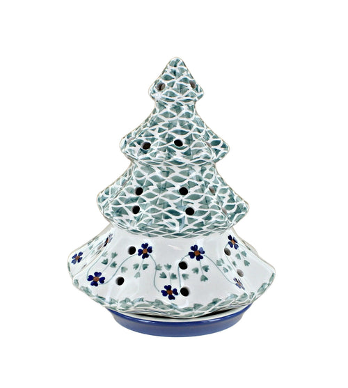 Sage Floral Tree Luminary