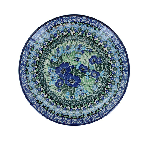 Sapphire Fields Dessert Plate Polish Pottery