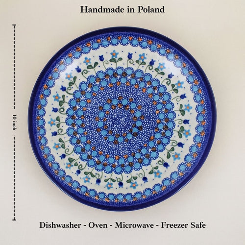 Savannah Dinner Plate Polish Pottery