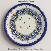 Scarlett Dinner Plate Polish Pottery