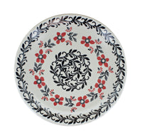 Scarlett Ivy Dessert Plate Polish Pottery