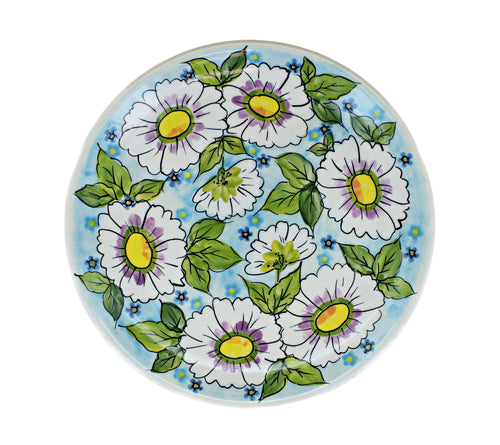 Sweet Devotion Dessert Plate Polish Pottery