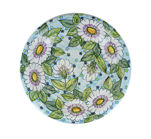 Sweet Devotion Soup Plate Polish Pottery