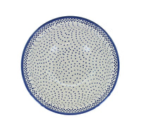 Small Dots Cereal/Soup Bowl Polish Pottery