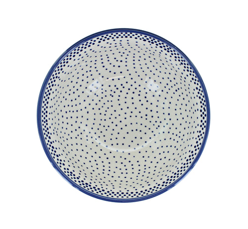 Small Dots Cereal/Soup Bowl Polish Pottery