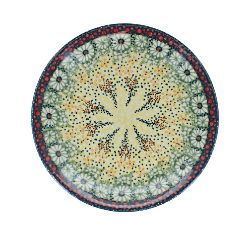 Sunshine Grotto Dessert Plate Polish Pottery
