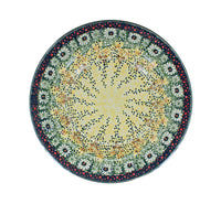 Sunshine Grotto Soup Plate Polish Pottery