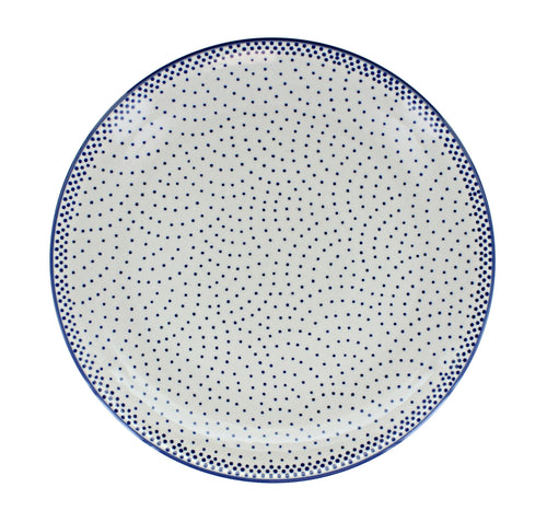 Small Dots Dinner Plate Polish Pottery
