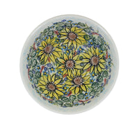 Sunflower Maze Cereal/Soup Bowl Polish Pottery