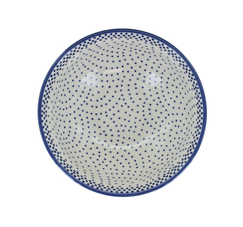 Small Dots Dessert Bowl Polish Pottery