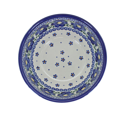 Spring Blossom Cereal/Soup Bowl Polish Pottery