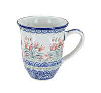 Polish Pottery Spring Tulip Large Coffee Mug