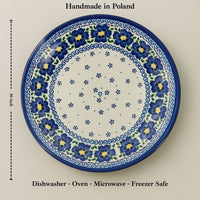 Spring Blossom Dinner Plate Polish Pottery