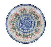 Spring Tulip Dinner Plate Polish Pottery