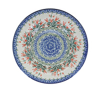 Spring Tulip Soup Plate Polish Pottery