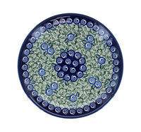 Seaside Swirl Dessert Plate Polish Pottery
