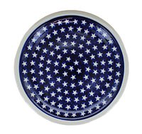 Stars Dinner Plate Polish Pottery