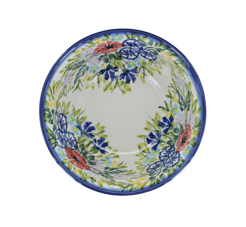 Summer Garden Cereal/Soup Bowl Polish Pottery
