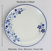 Susanna Dinner Plate Polish Pottery