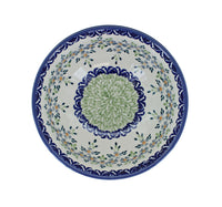 Summer Vine Dessert Bowl Polish Pottery
