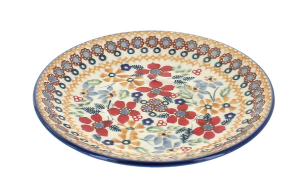 Red Daisy Saucer